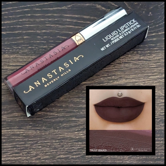 Anastasia Beverly Hills Other - SOLD TRUST ISSUES | NEW Anastasia Beverly Hills Liquid Lipstick ABH Deep Plum